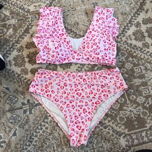 Pink Leopard Bikini